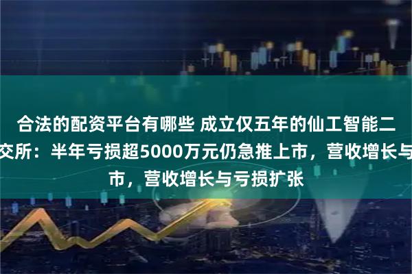 合法的配资平台有哪些 成立仅五年的仙工智能二次闯关港交所：半年亏损超5000万元仍急推上市，营收增长与亏损扩张